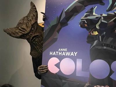 This Kaiju costume head and hands were fabricated for Legion M live marketing events and social media promotion for the film Colossal, staring Anne Hathaway.	